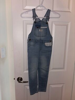 OshKosh B'gosh Light Blue Denim Overalls Kids One-Piece